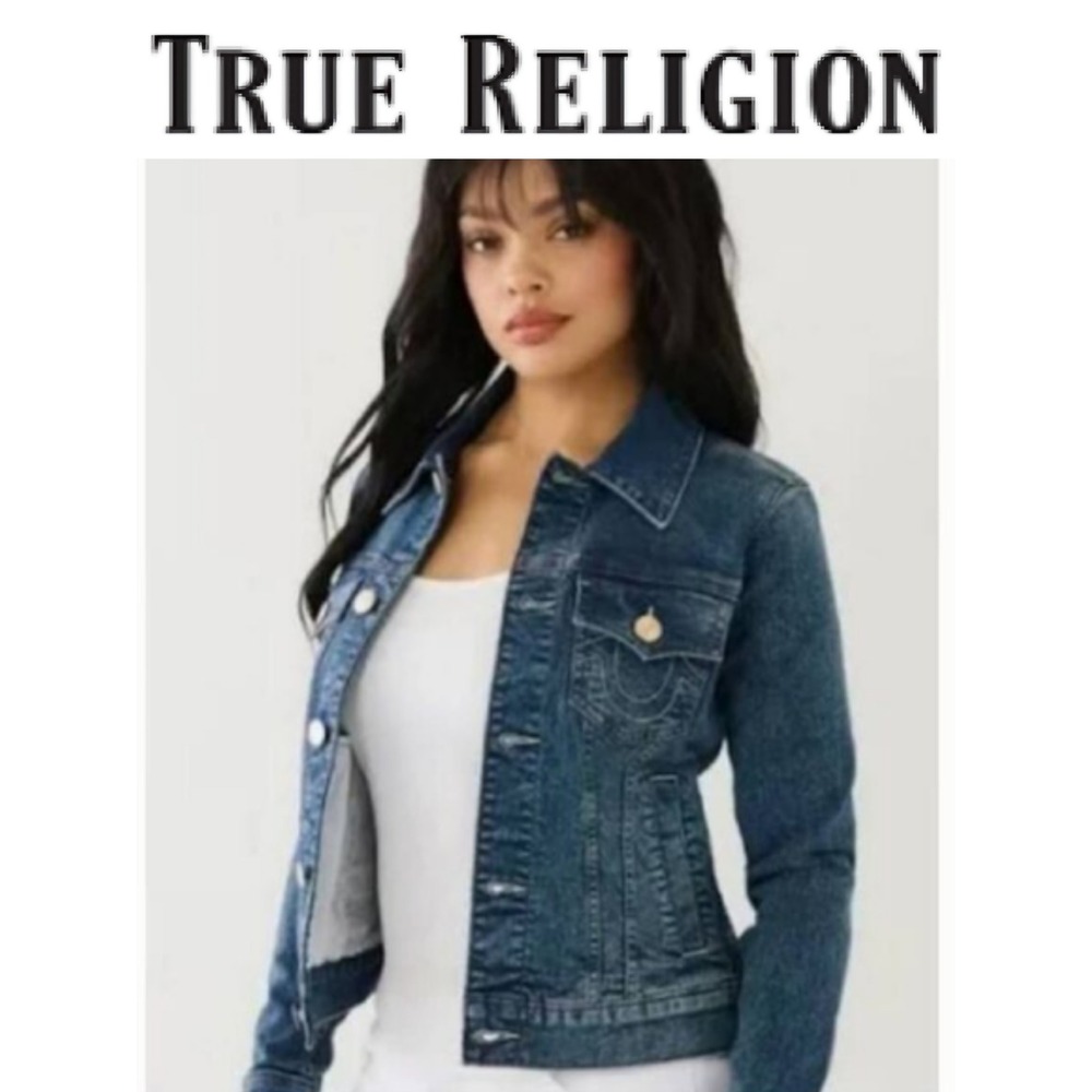 True Religion Jessie Slim Fit Denim Jacket